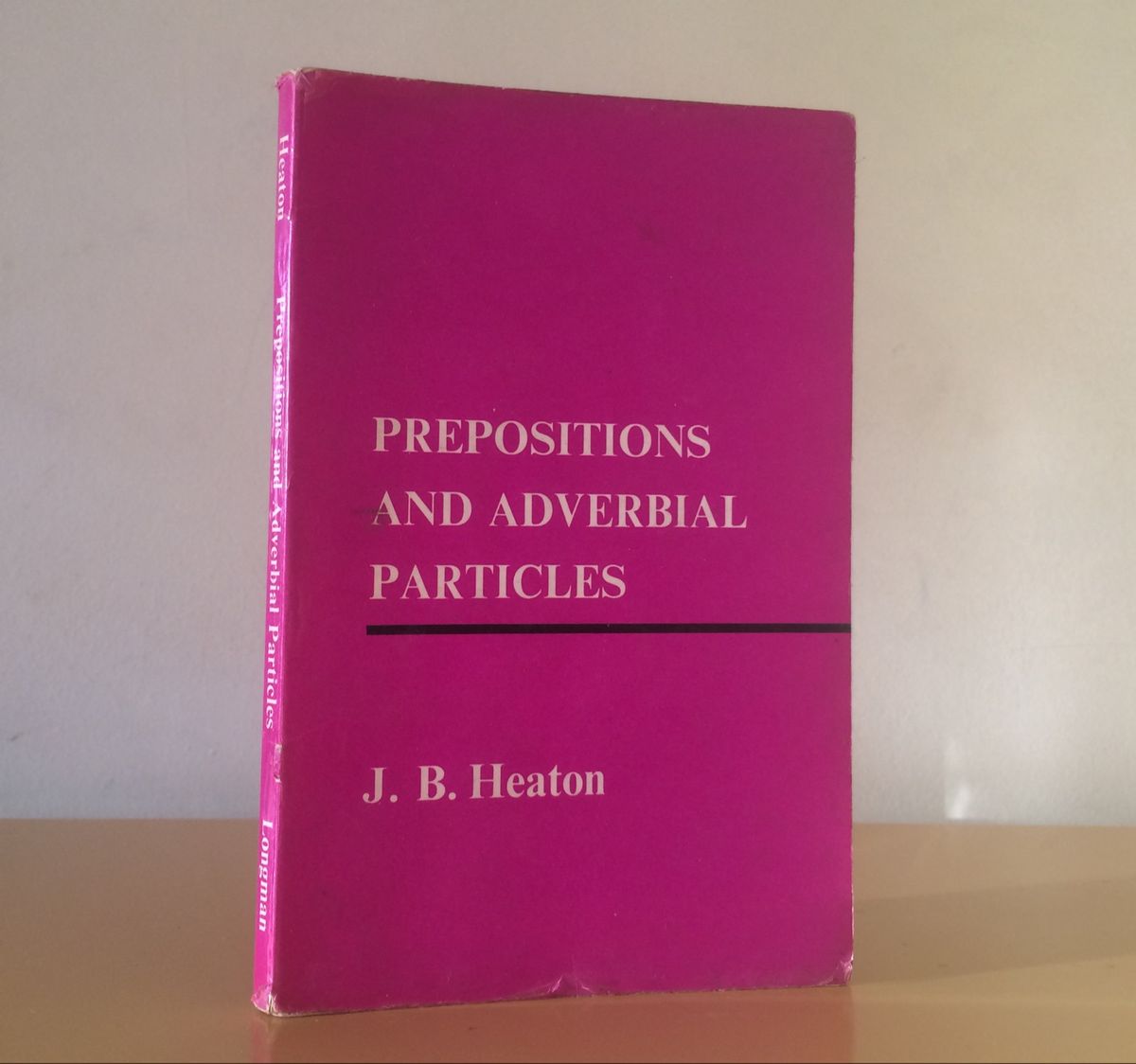 Livro Prepositions And Adverbial Particles Livro Longman Usado