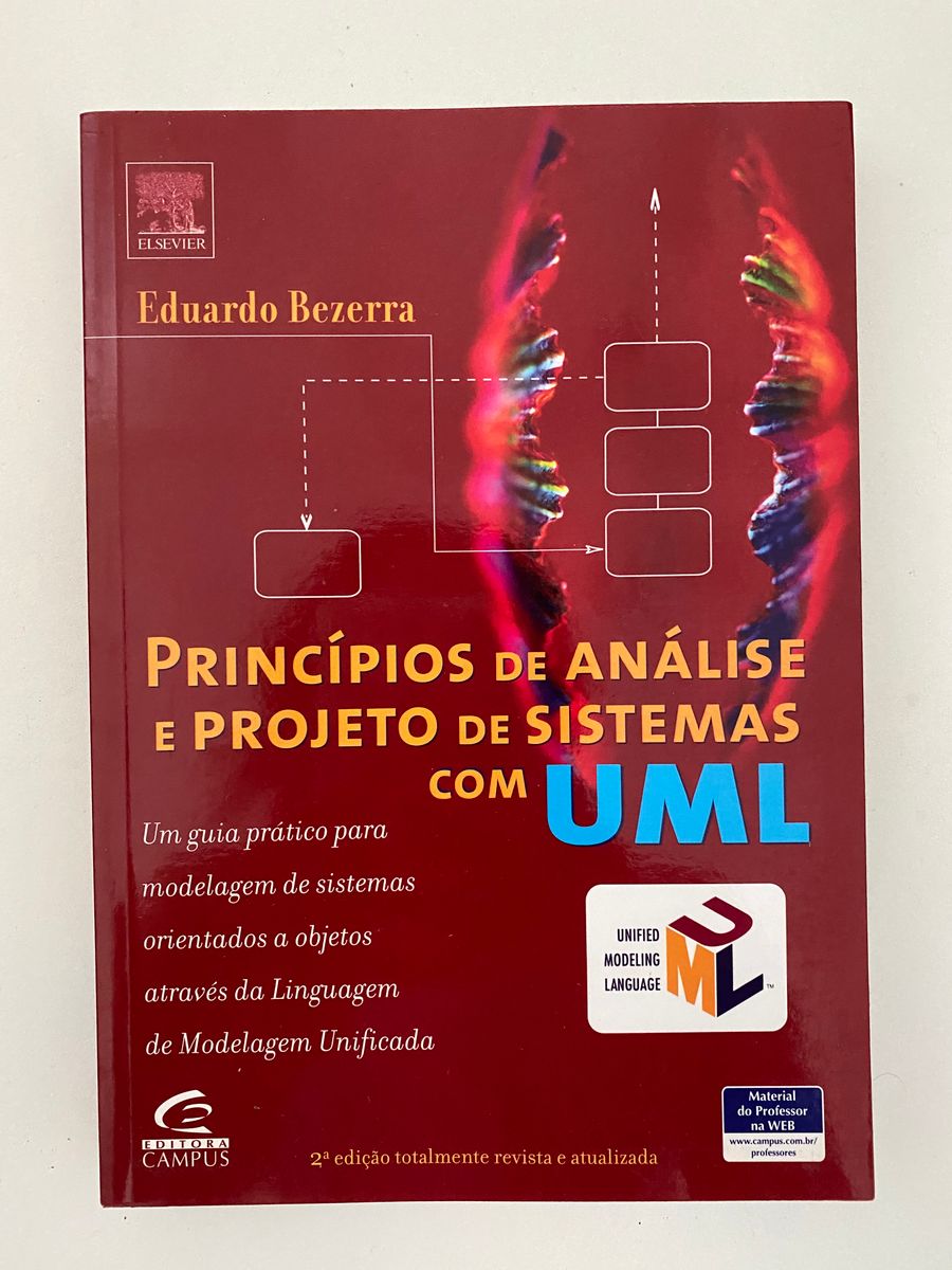 Livro Princípios De Análise E Projeto De Sistemas Com Uml Livro Usado 51273490 Enjoei 8055