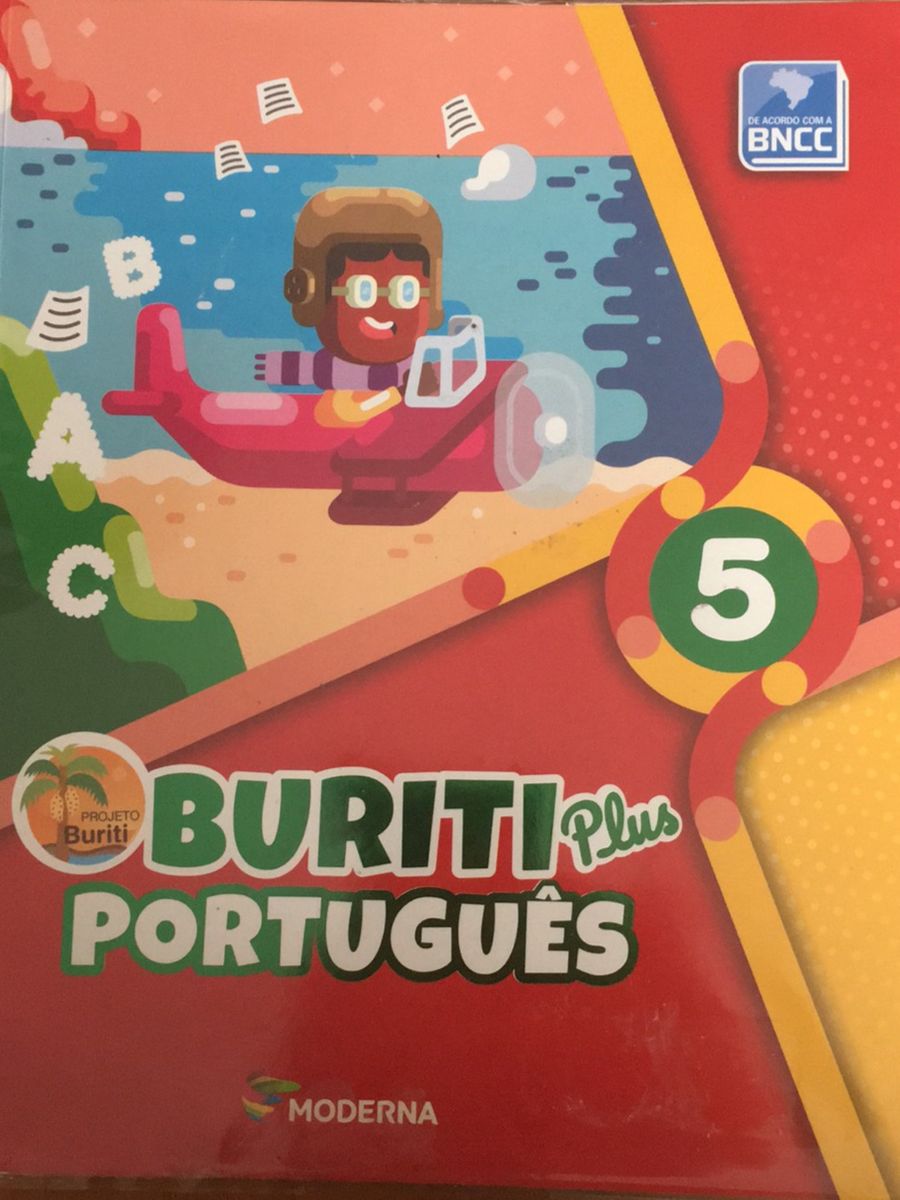 Livro Projeto Buriti Plus Português 5 Ano Editora Moderna | Livro