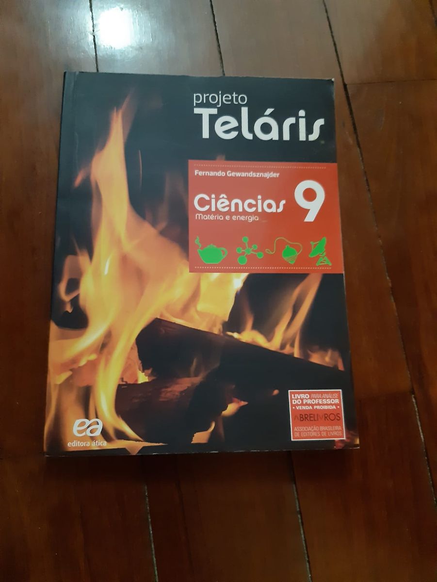 Livro Projeto Teláris Ciências - 9° Ano | Livro Editora ática Usado ...