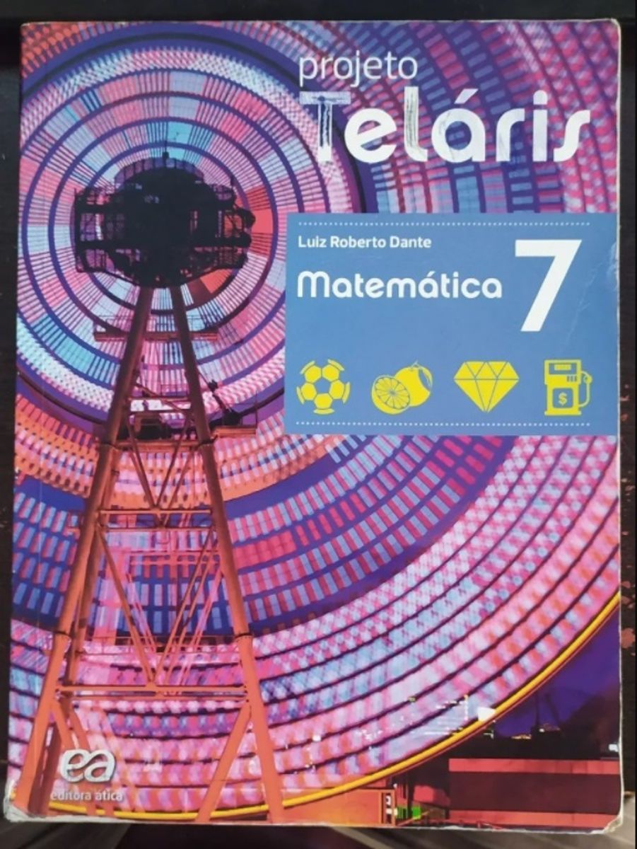 Livro Projeto Telaris Matemática 7 Ano | Livro Usado 47240508 | enjoei