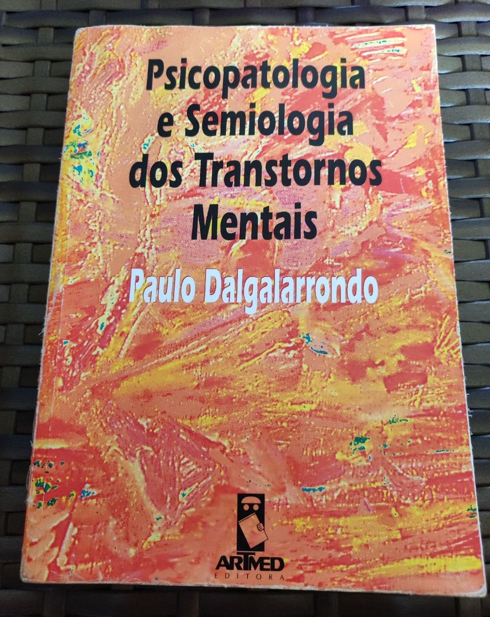 Livro Psicopatologia Dalgalarrondo | Livro Artmed Editora Usado ...