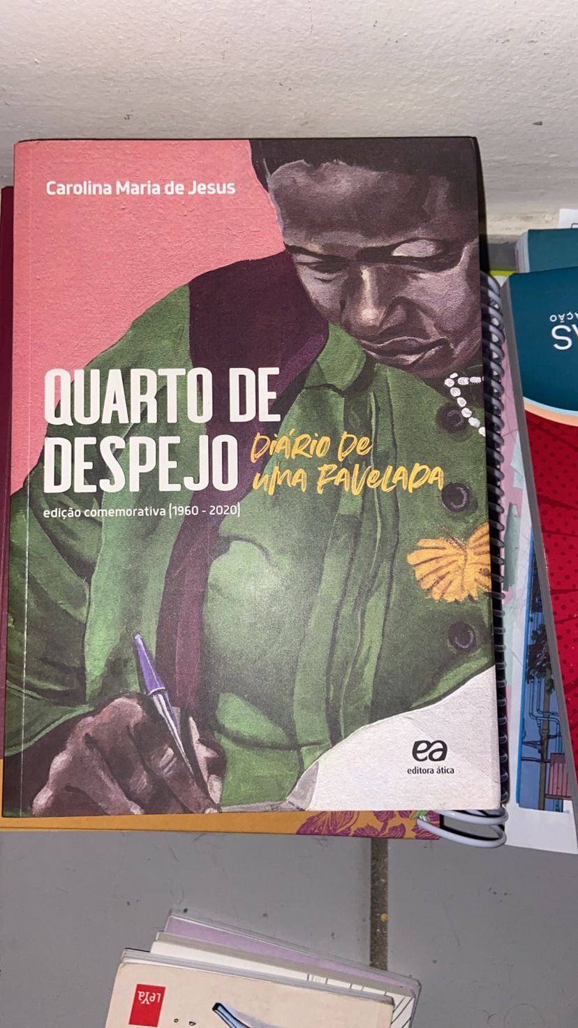 Livro Quarto de Despejo Carolina Maria de Jesus | Livro Editora ática ...