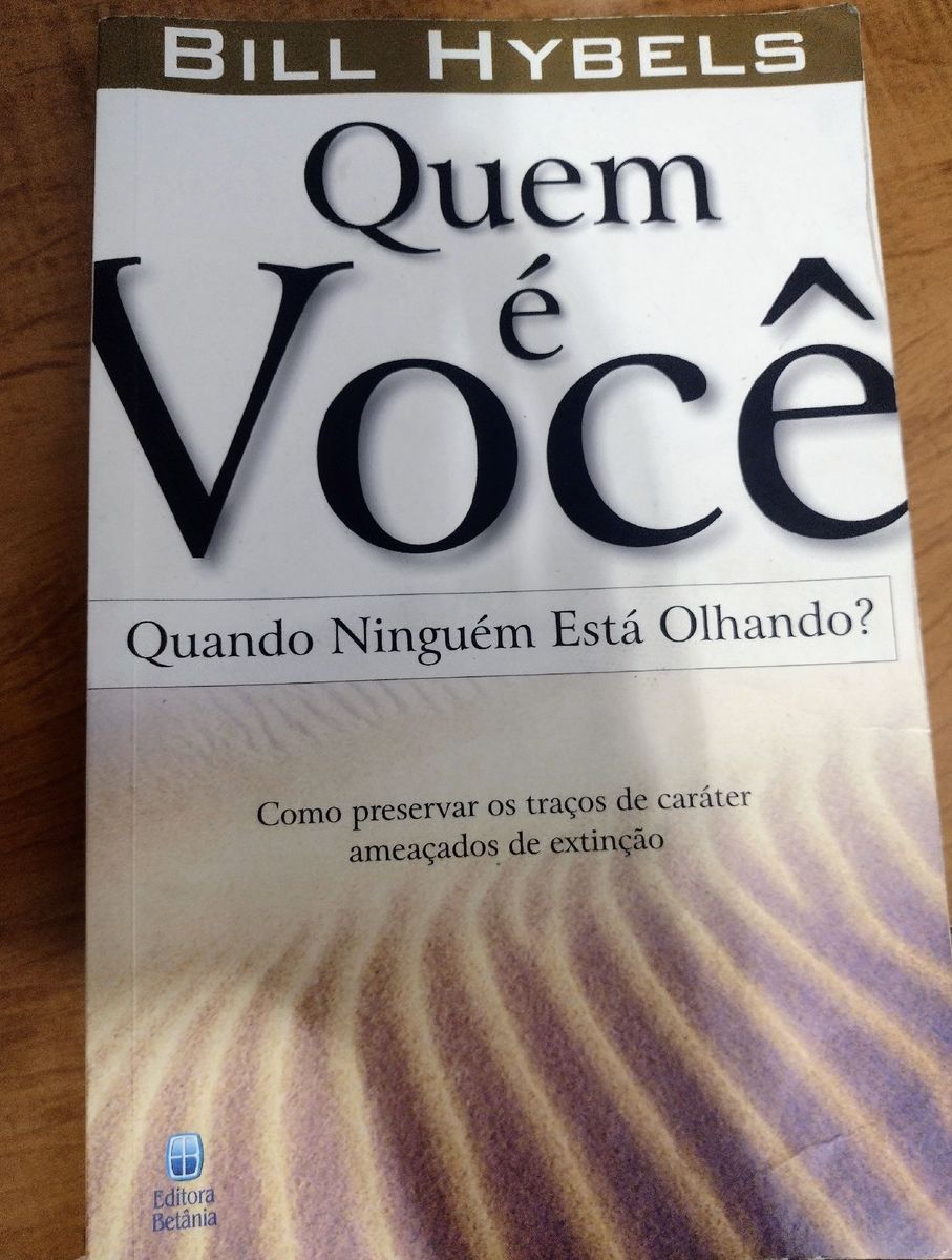 Livro Quem É Você Quando Ninguém Está Vendo Livro Livro Usado 70268566 Enjoei