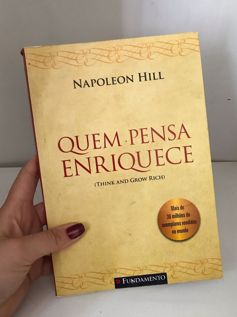 Livro Quem Pensa Enriquece | Livro Usado 42468848 | enjoei