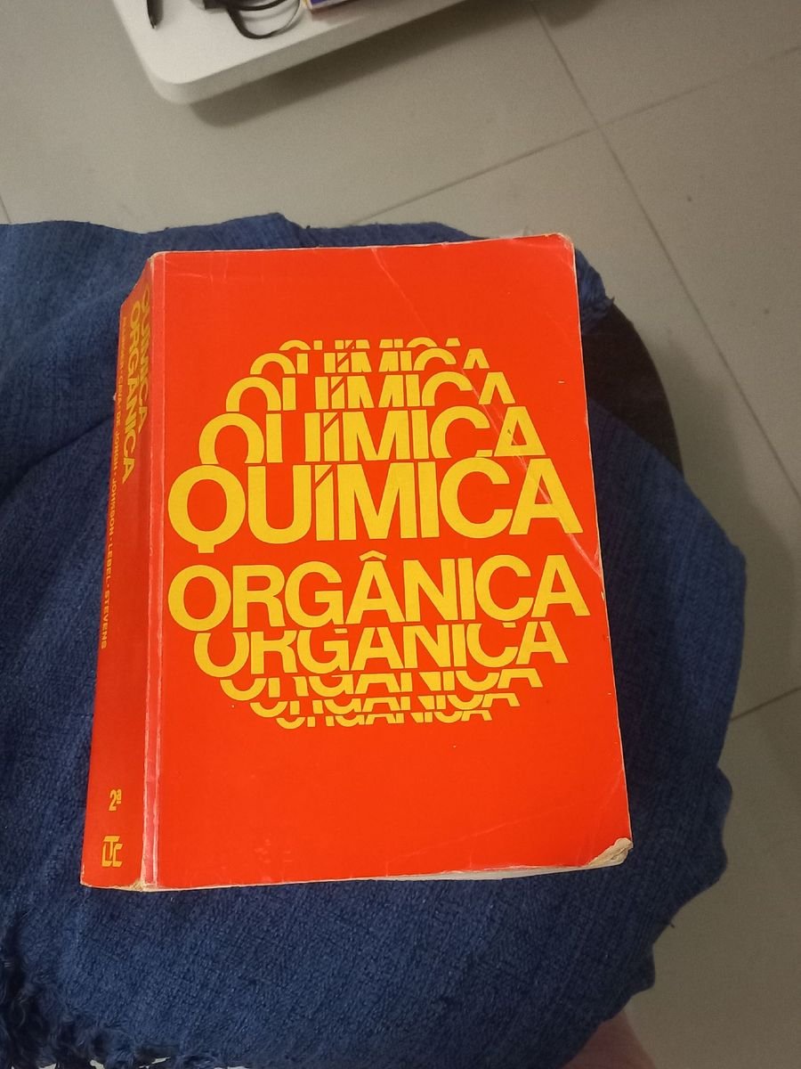 Livro Quimica Orgânica Livro Ltc Usado 76827348 Enjoei 2723