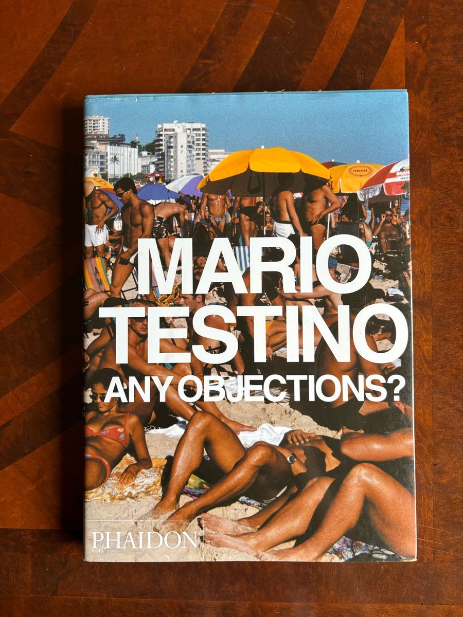 Livro Raro Mario Testino Any Objections? | Phaidon Usado