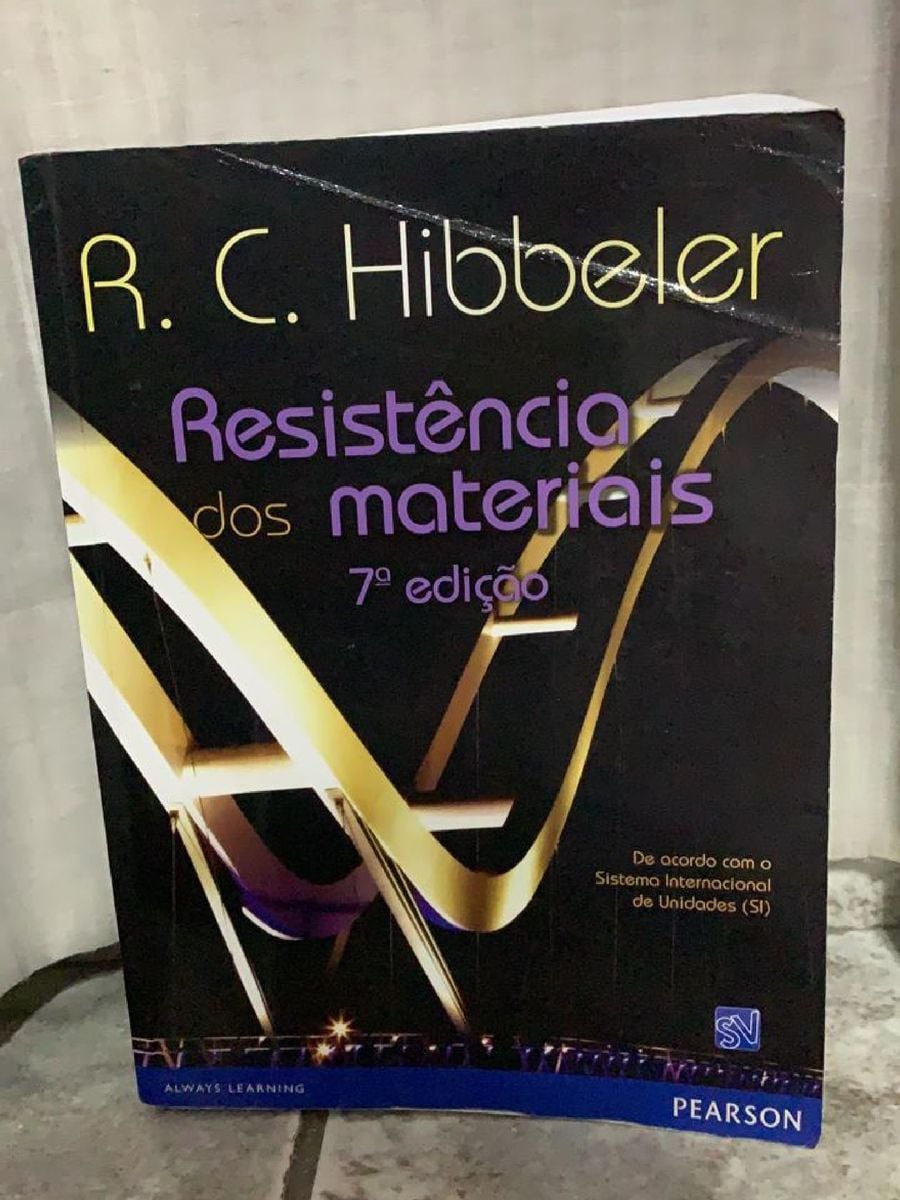 Livro Resistência Dos Materiais - R. C. Hibbeler - 7 Ediçao | Livro ...