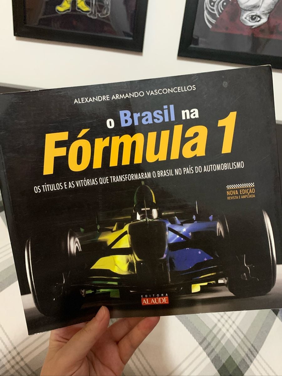Livro Revista O Brasil Na Fórmula 1 | Item p/ Esporte e Outdoor Fórmula ...