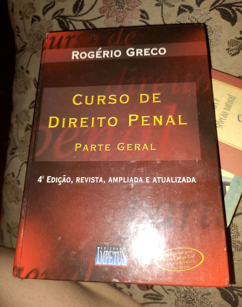 Livro Rog Rio Greco Curso De Direito Penal Parte Geral Livro Usado Enjoei