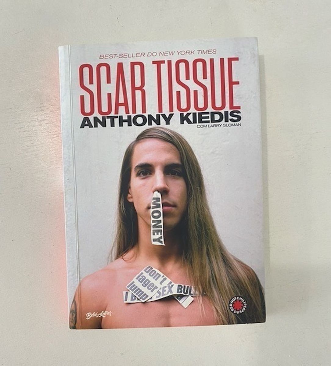 Livro Scar Tissue Biografia Anthony Kiedis (Red Hot Chili Peppers