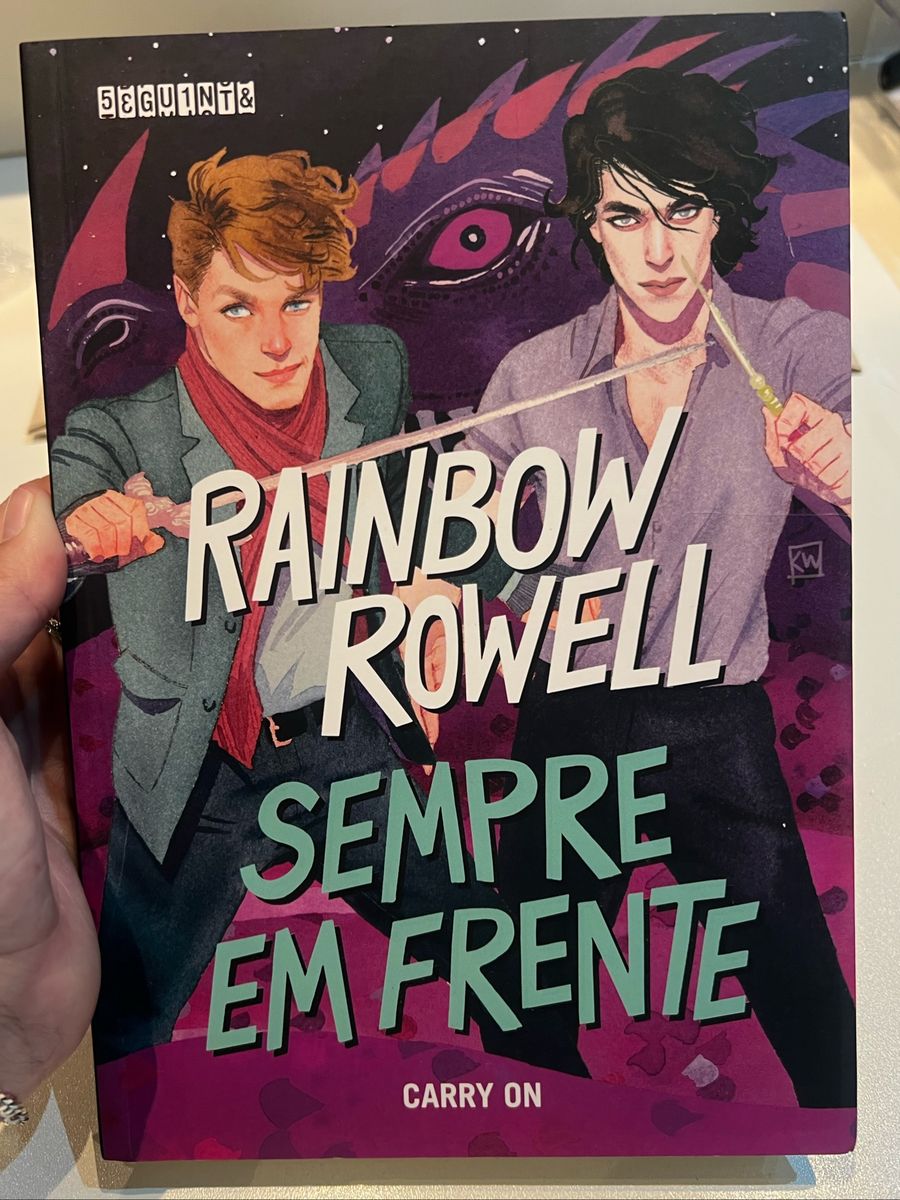 Livro: Sempre em Frente - Rainbow Rowell | Livro Companhia Das Letras ...