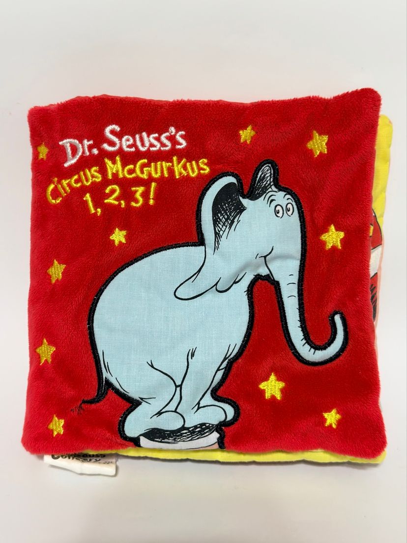 Livro Sensorial Dr. Seuss Circus Mcgurkus 1,2,3! - Importado Random ...