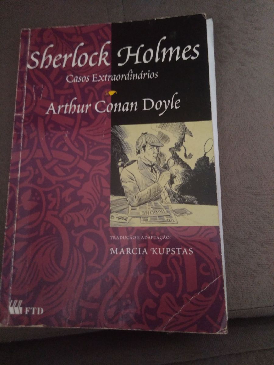 Livro Sherlock Holmes Casos Extraordinários | Livro Usado 39494588 | enjoei