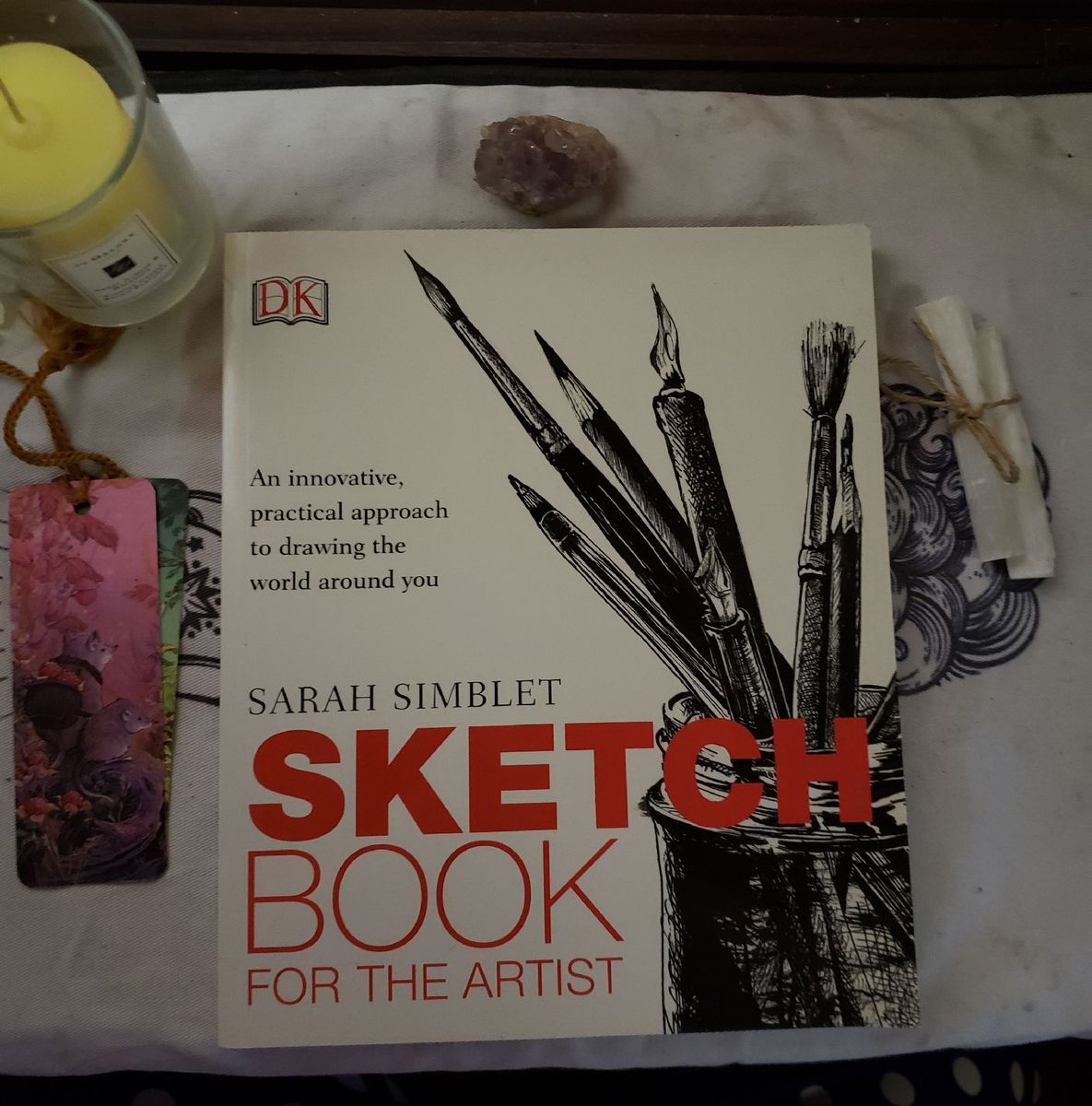 Livro Sketch Book For The Artist By Sarah Simblet, Livro Editora Dk Usado  75451920