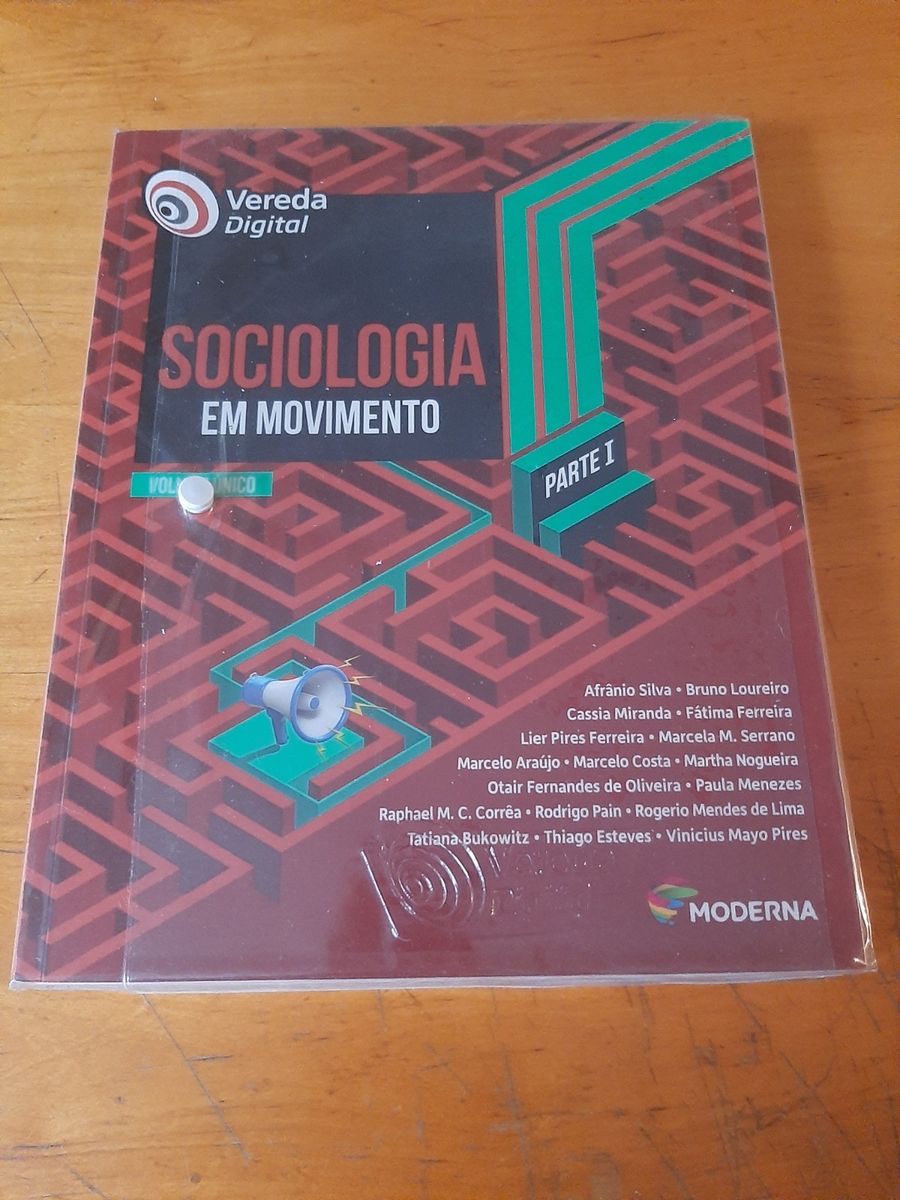 Livro Sociologia Em Movimento Livro Moderna Usado Enjoei