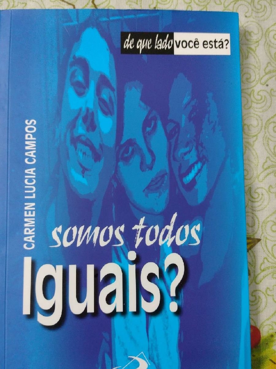 Livro Somos Todos Iguais Livro Livro Somos Todos Iguais Nunca Usado