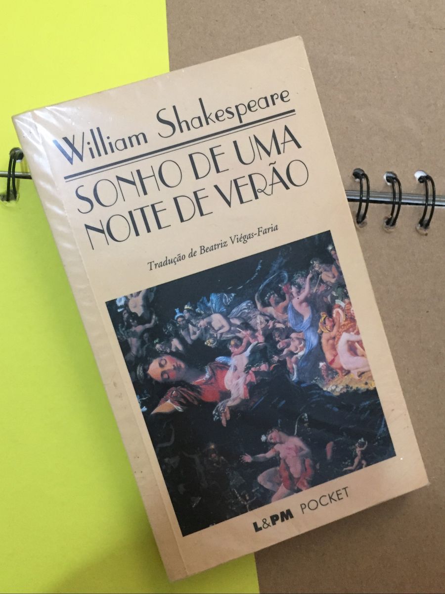 Livro Sonho de Uma Noite de Verão de Shakespeare | Livro Usado 44638649