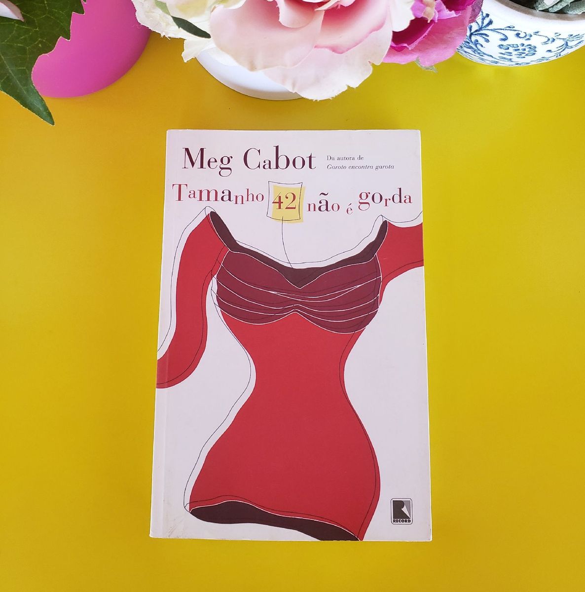 Livro Tamanho 42 Não É Gorda de Meg Cabot | Livro Editora Record Usado