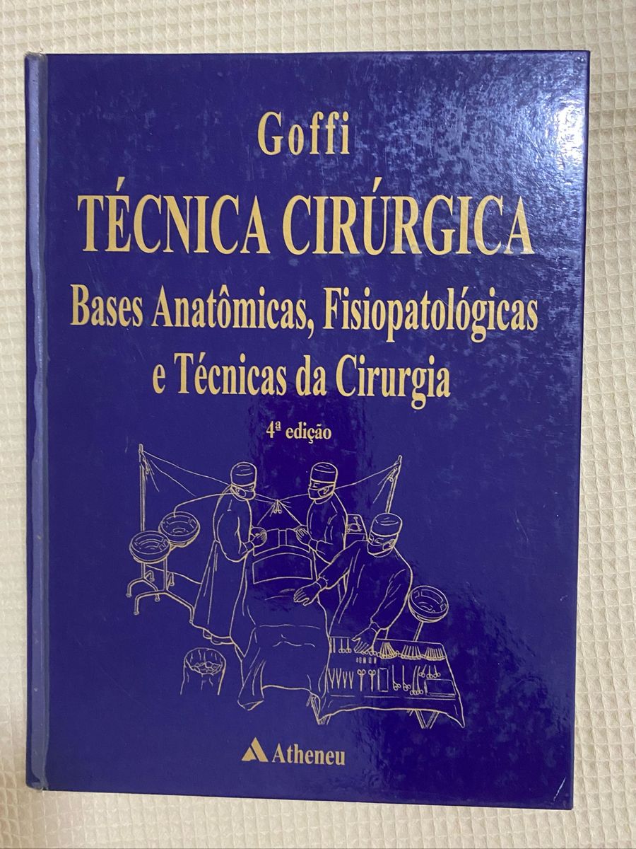 Livro Técnica Cirúrgica | Livro Editora Atheneu Usado 62549715 | Enjoei