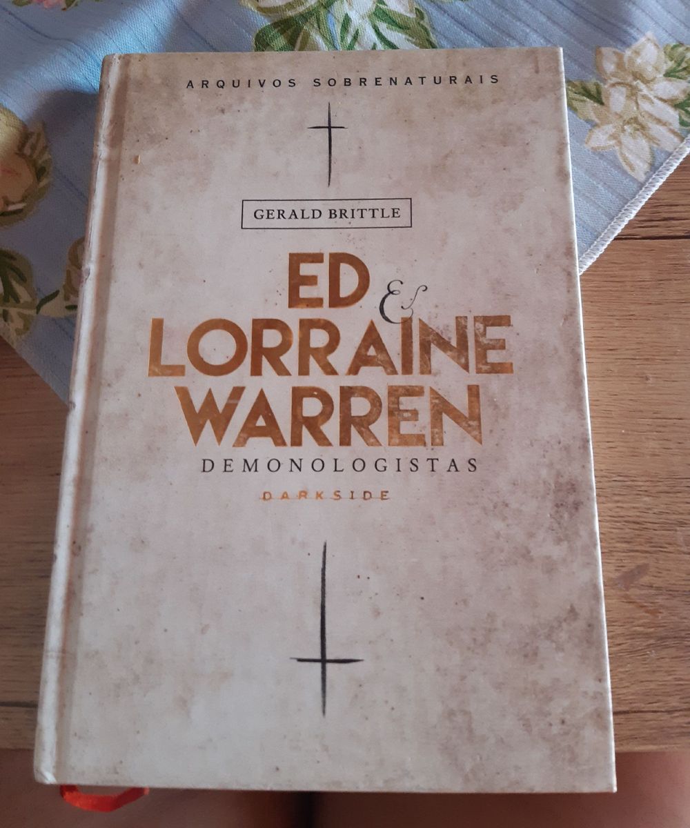 Livro Terror Ed e Lorraine Warren | Livro Darkside Novo 40431040 | enjoei