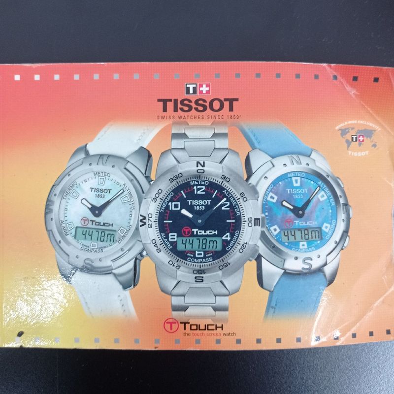 Livro Tissot Touch Produto Vintage e Retro Tissot Usado 80655695 enjoei