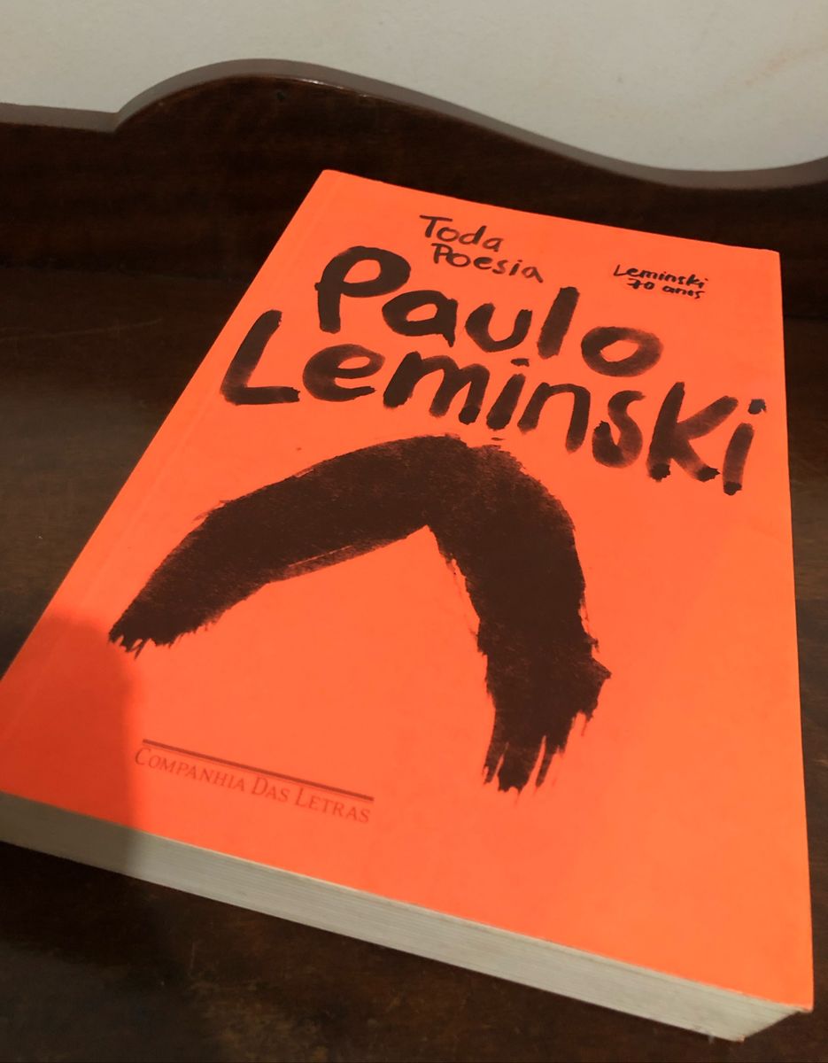 Livro «toda Poesia De Paulo Leminski Livro Companhia Das Letras