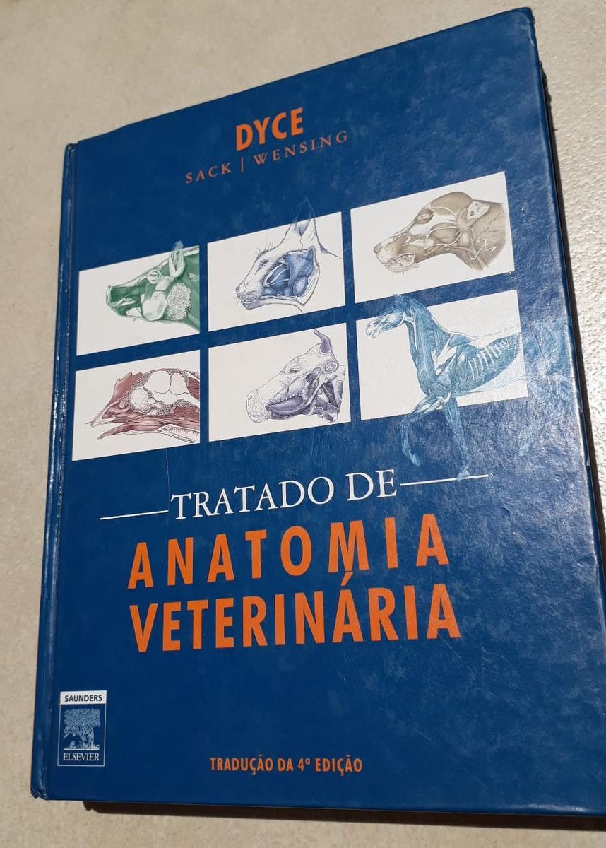 Livro - Tratado De Anatomia Veterinária - Dyce | Livro Dyce Sack ...