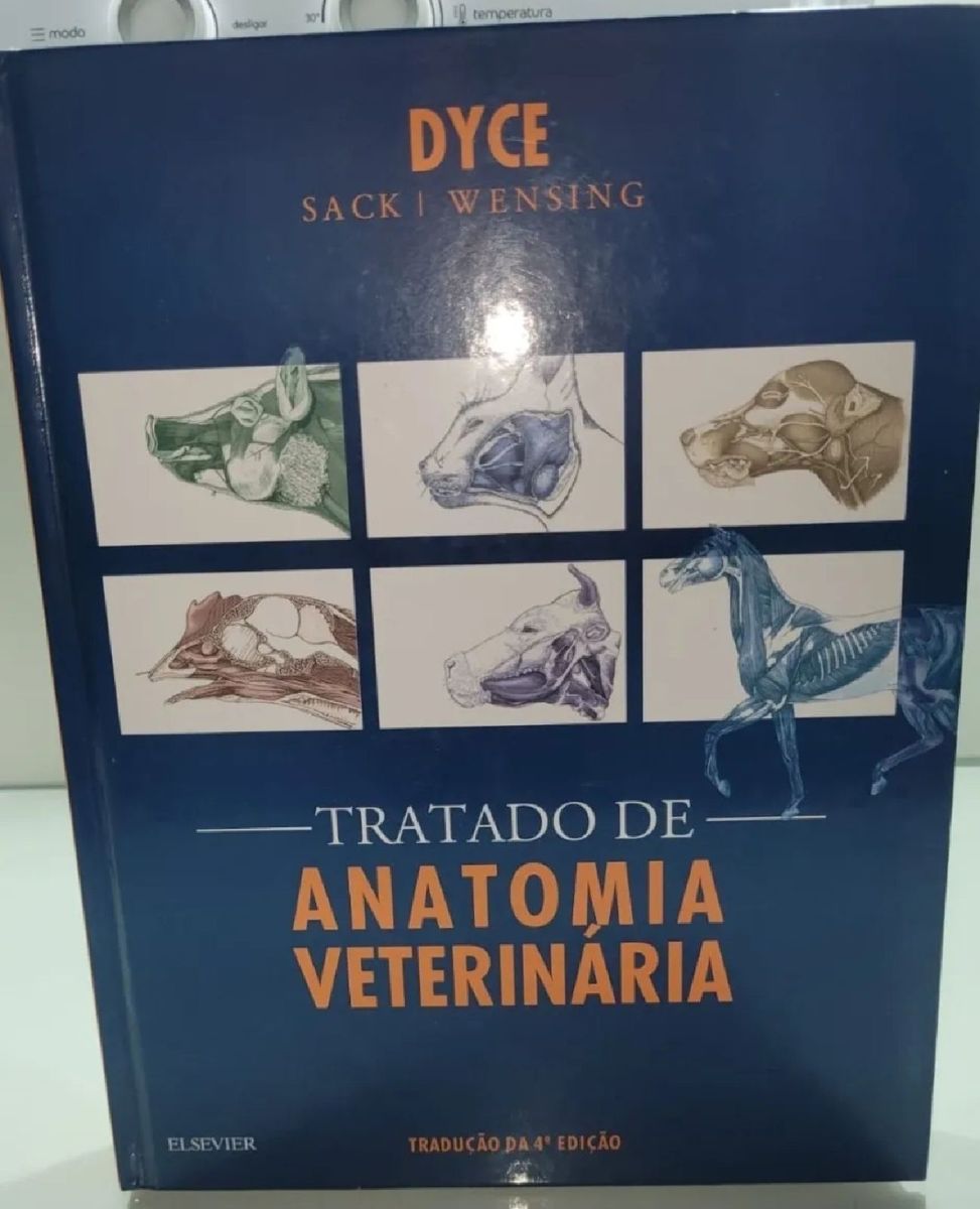 Livro Tratado De Anatomia Veterinária Dyce Livro Elsevier Usado