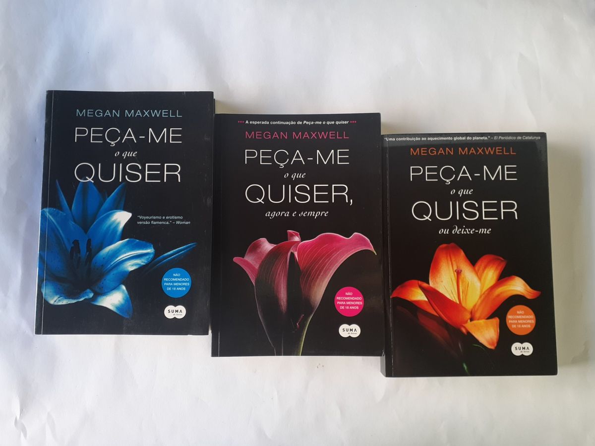 Livro Trilogia Peça Me O Que Quiser Megan Maxwell Suma De Letras