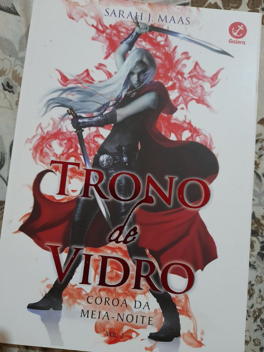 Livro- Trono de Vidro Coroa da Meia-noite -sarah J Maas | Livro Usado ...