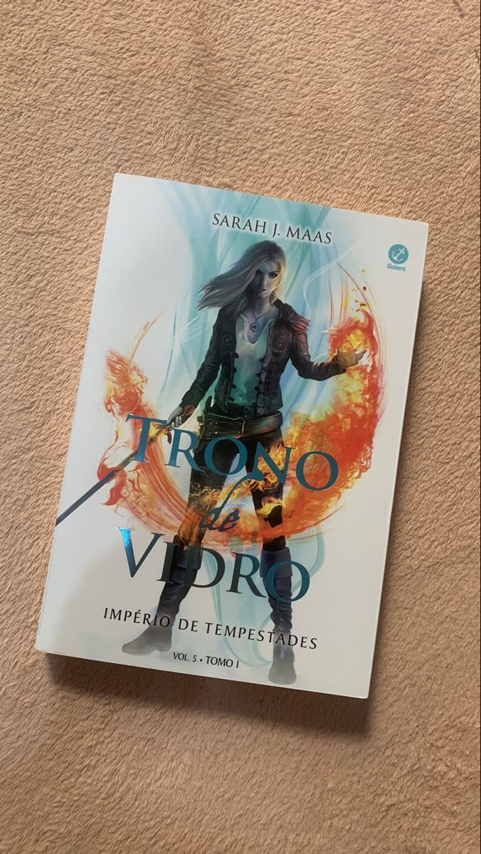 Livro Trono de Vidro Império de Tempestades 5 Tomo 1 - Sarah J. Maas ...