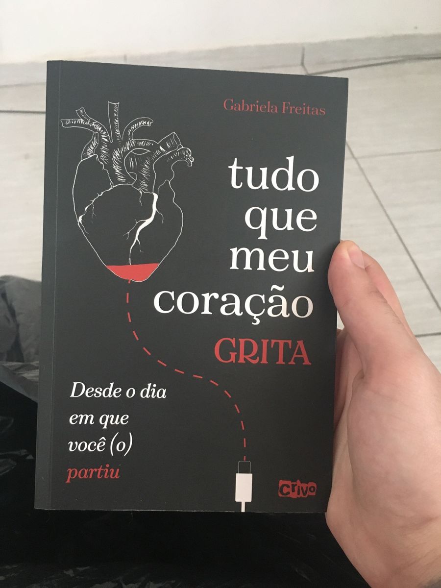 Livro Tudo O Que O Meu Coração Grita Livro Usado 87373720 Enjoei 7391