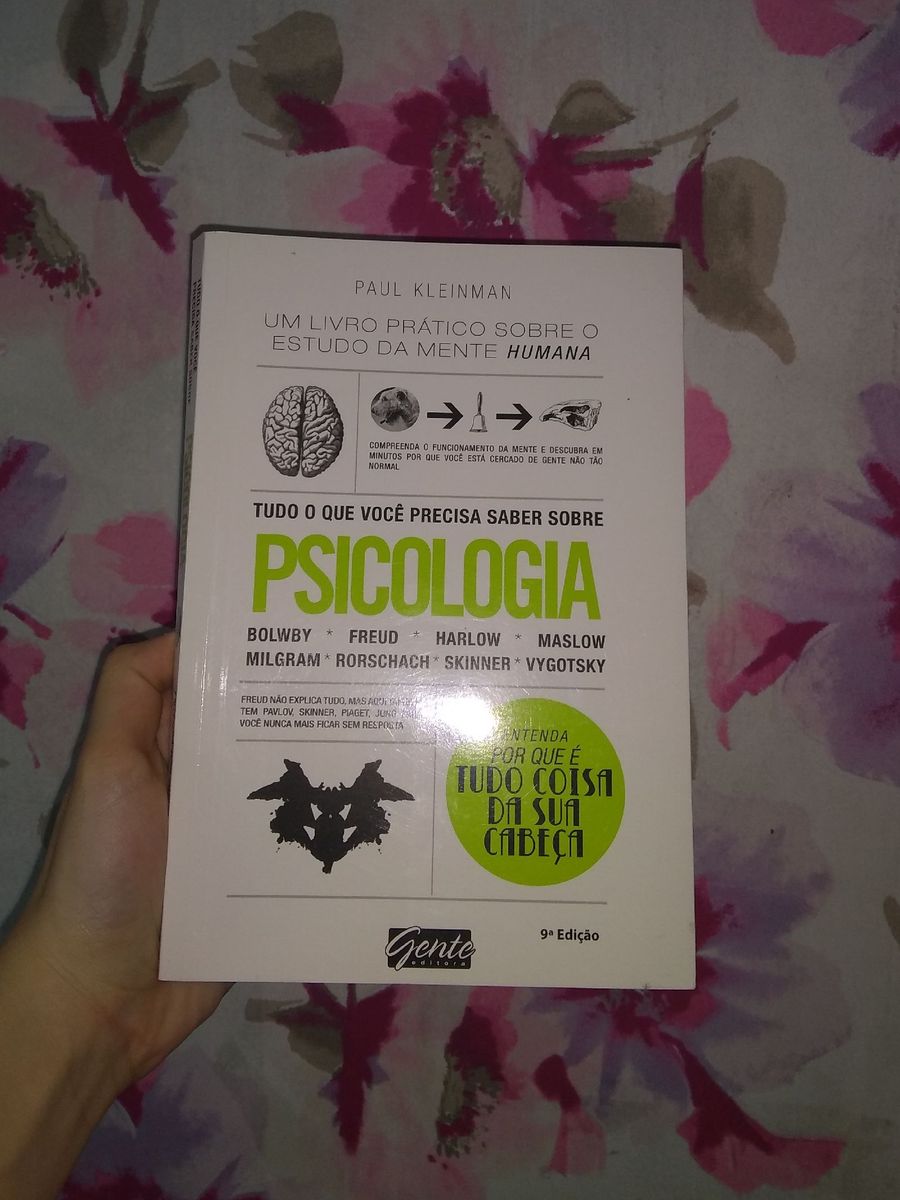 Livro Tudo O Que Voce Precisa Saber Sobre Psicologia Livro Gente Editora Usado 31581563 Enjoei 8851