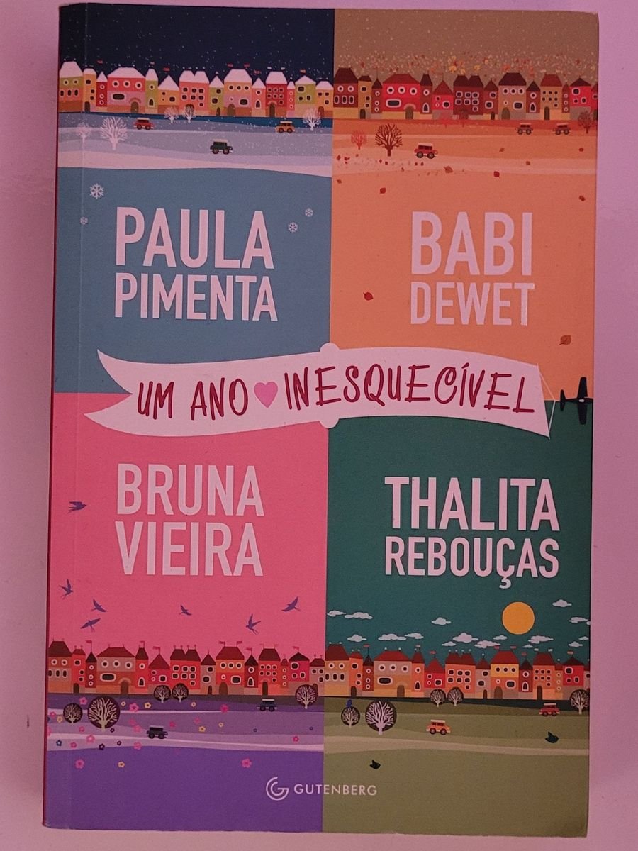 Livro Um Ano Inesquecível Livro Livro Usado 73395944 Enjoei 7303