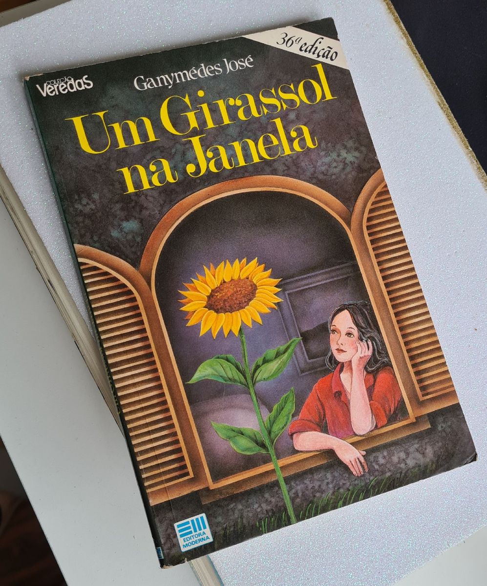 Livro Um Girassol Na Janela | Livro Editora Moderna Usado 68916889 | enjoei