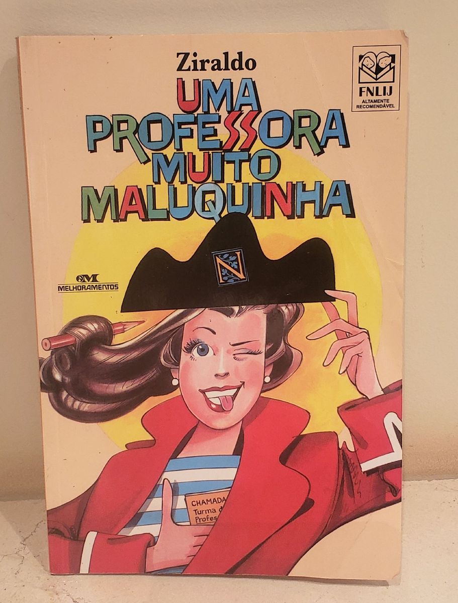 Livro Uma Professora Muito Maluquinha | Item Infantil Usado 47162522