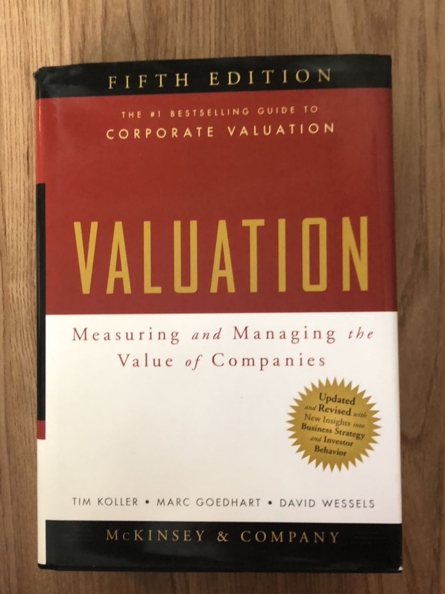 Livro Valuation da Mckinsey & Co Livro Wiley Usado 27022858 enjoei