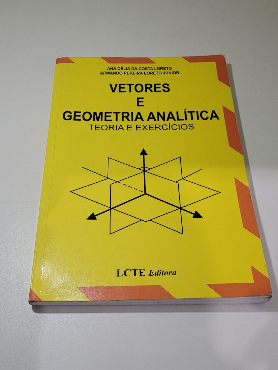 Livro Vetores E Geometria Analítica | Livro Usado 62836592 | Enjoei