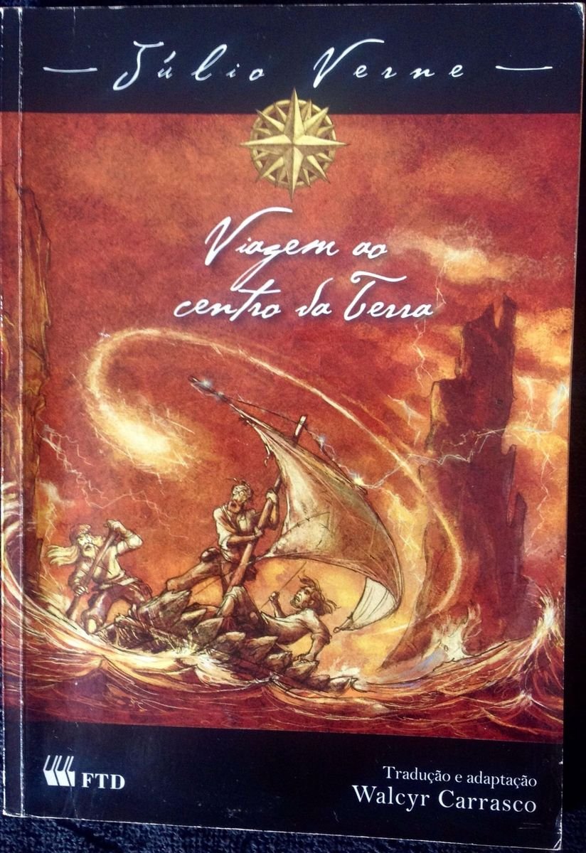 Livro Viagem Ao Centro da Terra | Livro Ftd Editora Usado 35809196 | enjoei