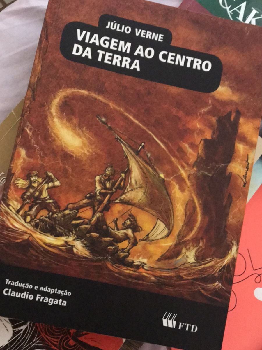 Livro Viagem Ao Centro da Terra | Livro Ftd Nunca Usado 38850286 | enjoei