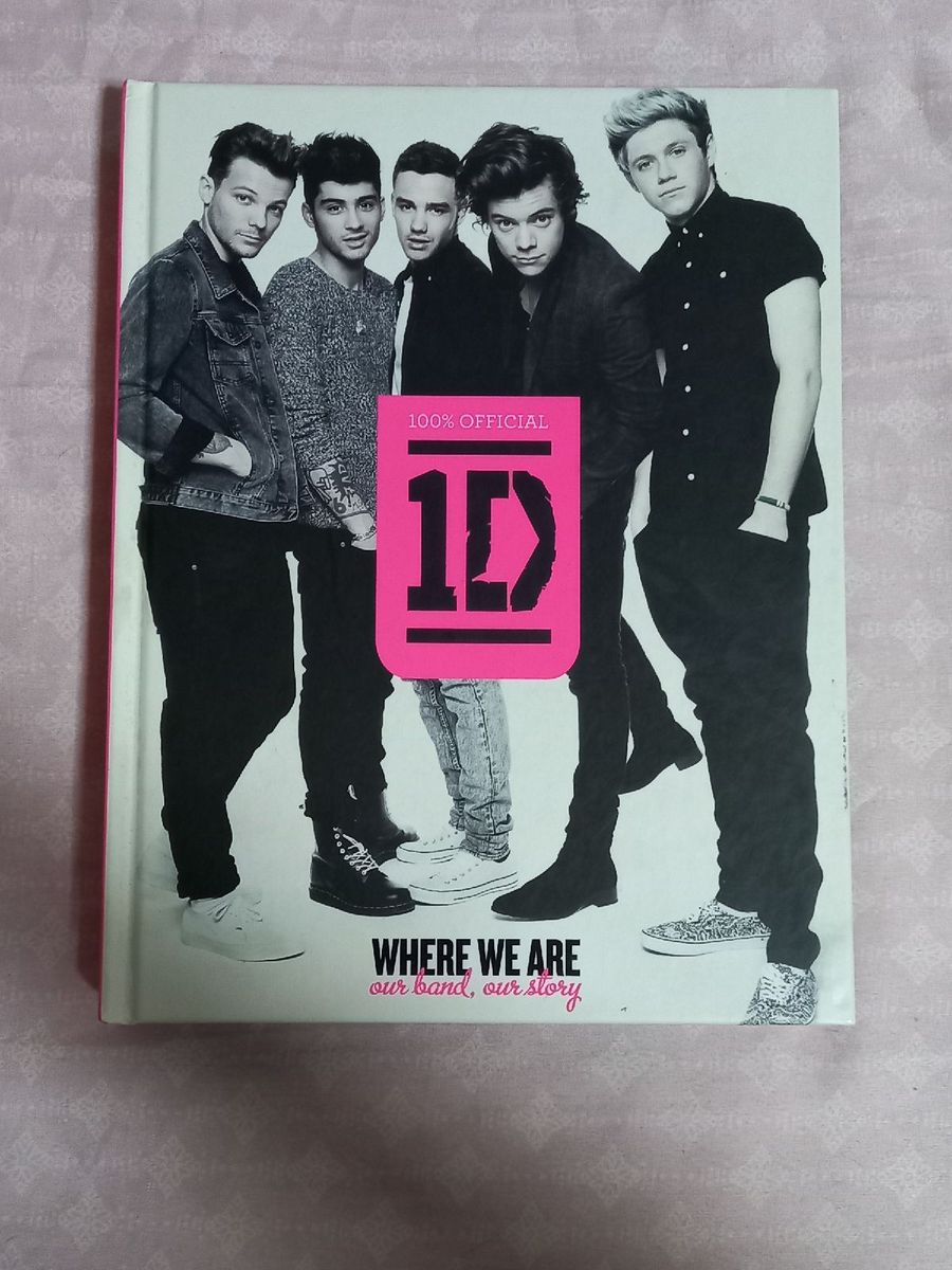 One Direction Where We Are Biografia | Livro Usado 80185790 | enjoei