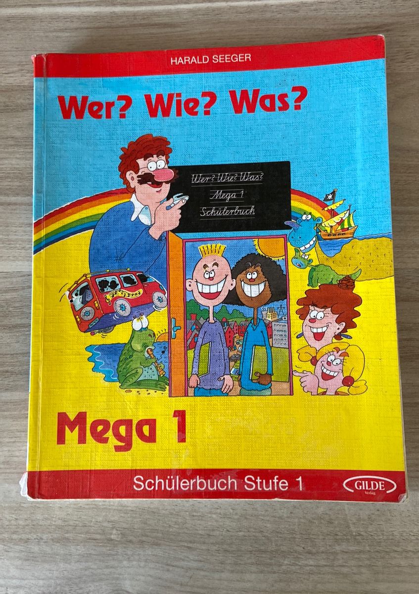 Livro_wer? Wie? Was? Mega 1 Alemão para Crianças Livro Gilde Usado 86834975 enjoei