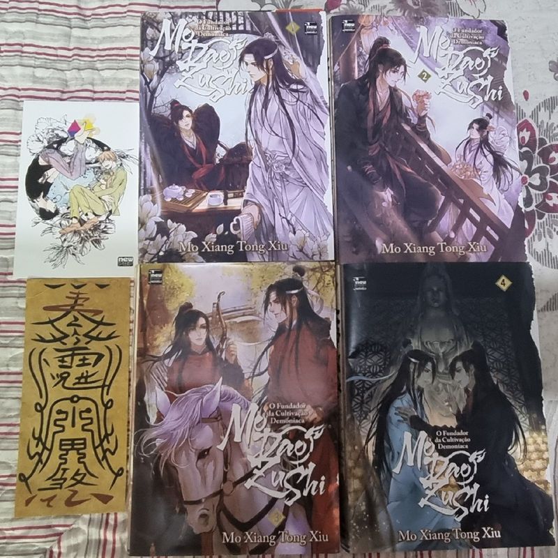 Kit Mo Dao Zu Shi: O Fundador da Cultivação Demoníaca - Vol. 1-2-3