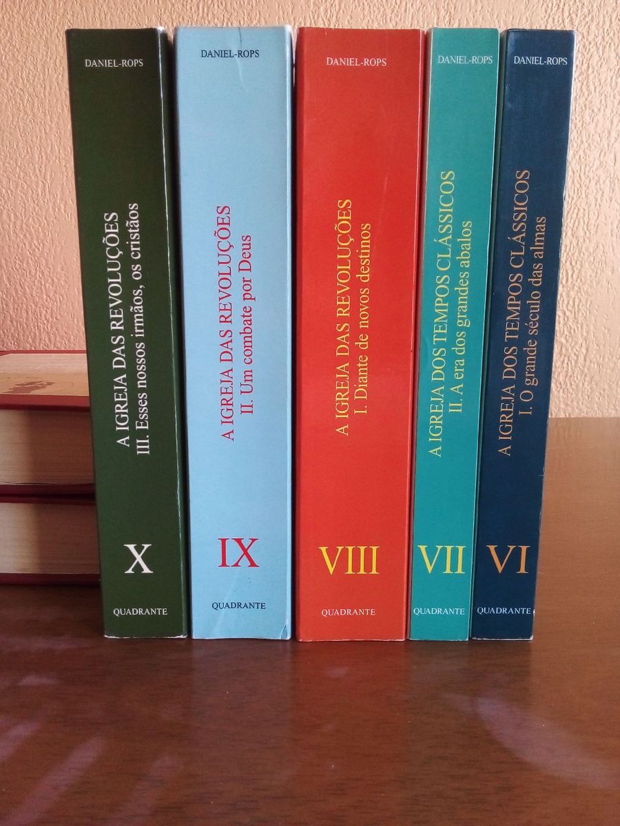 Livros a História da Igreja Daniel Rops | Livro Quadrante Usado ...