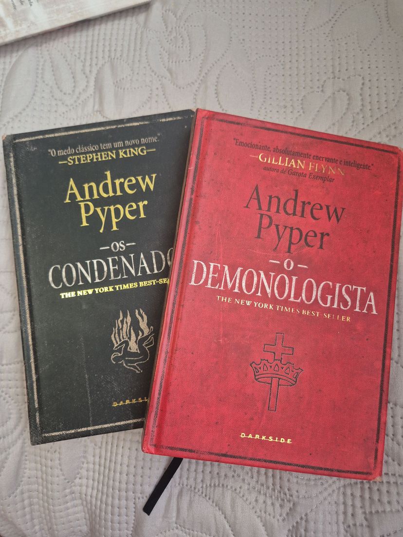 Livros Andrew Pyper O Demonologista e Os Condenados | Livro Darkside ...