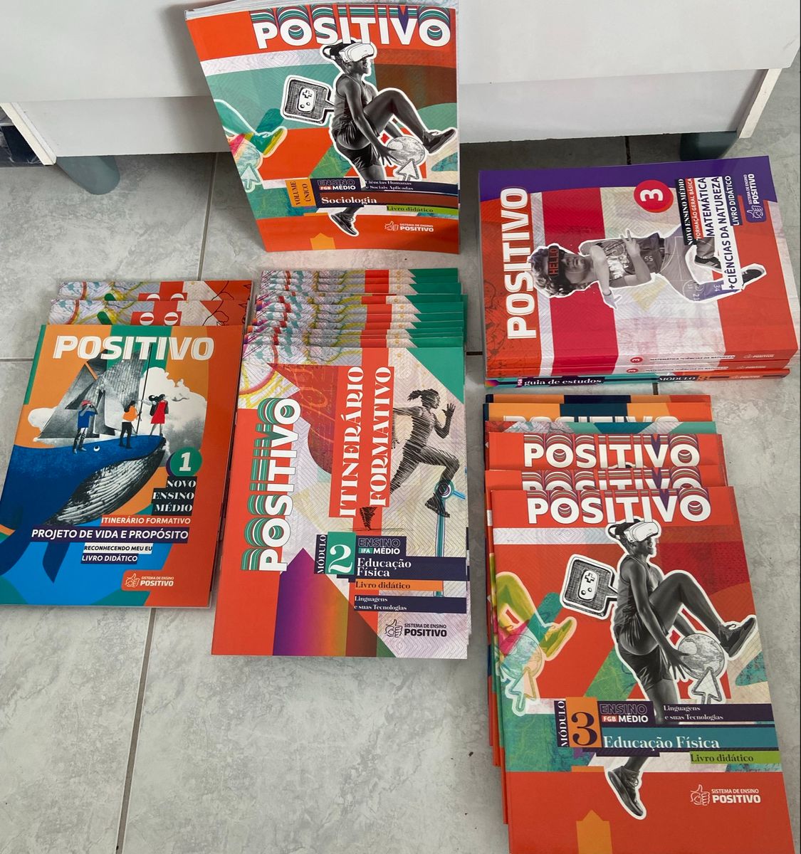 Livros/ Apostilas Sistema de Ensino Positivo 2º Ano Nível Médio 2024 ...