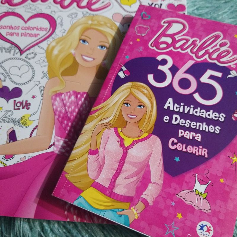 Livros Atividades e Pintura Barbie Menina Princess Princesa Livro Barbie  Usado 109375672 enjoei