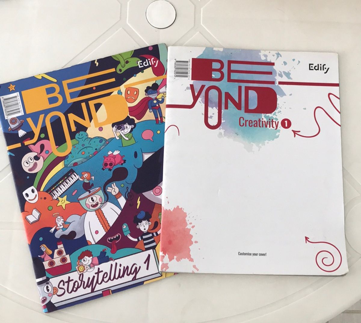 Livros Beyond Creativity 1 e Storytelling 1 | Livro Edify Usado ...
