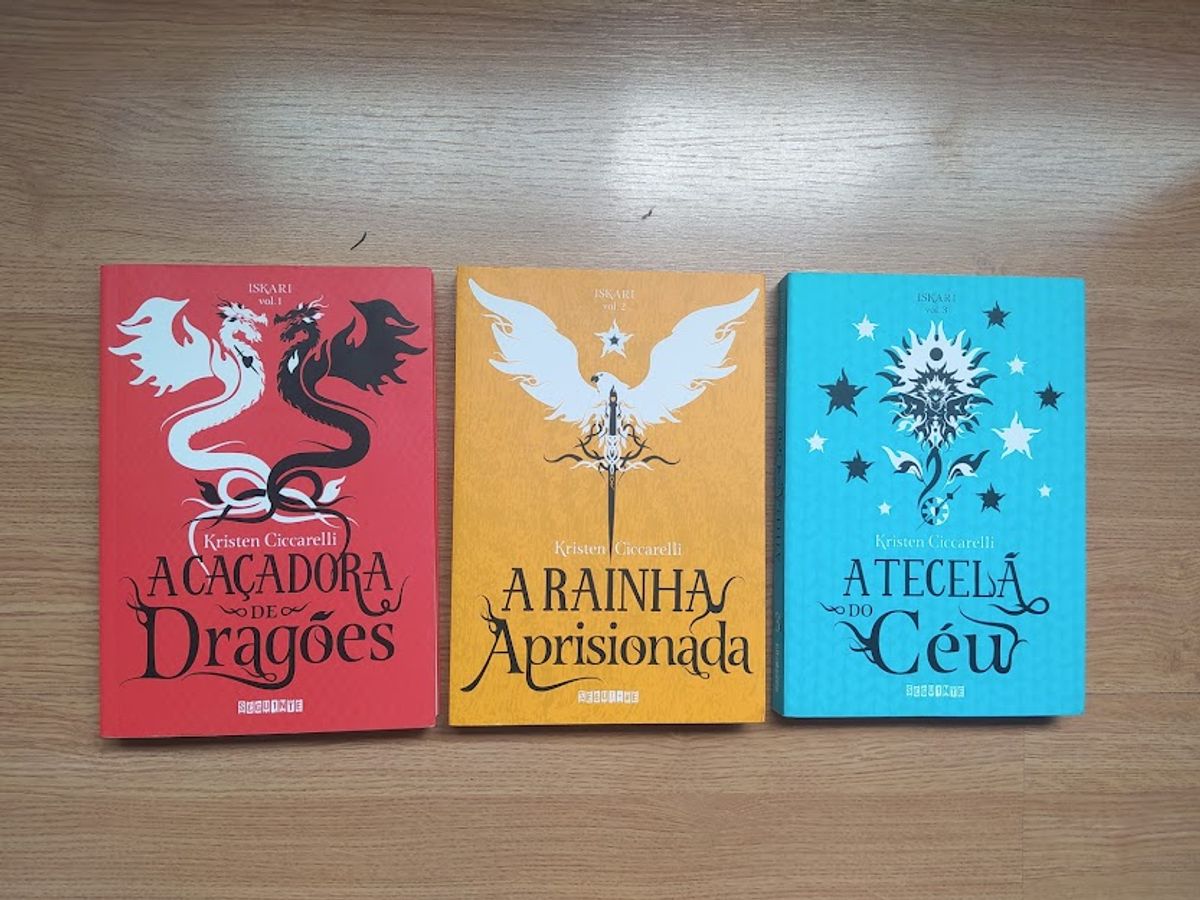 Livros - Coleção a Caçadora de Dragões - Kristen Ciccarelli (3 Volumes ...
